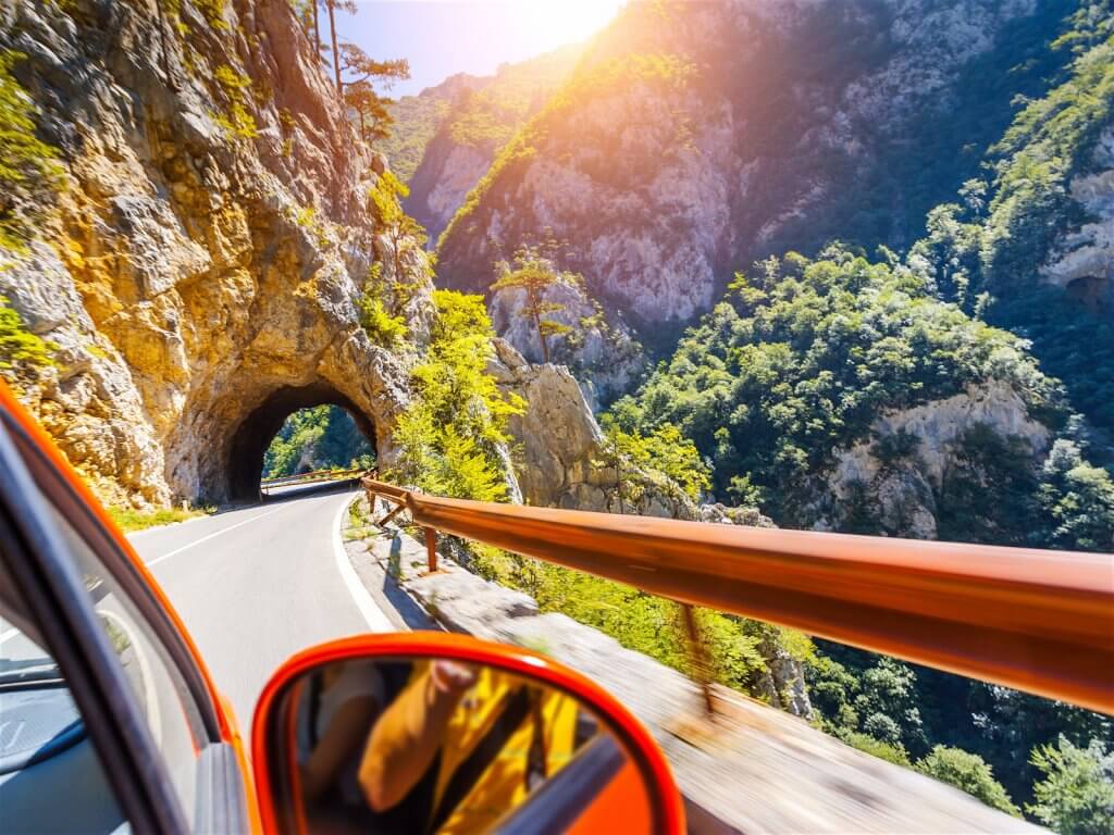 горная дорога Черногория