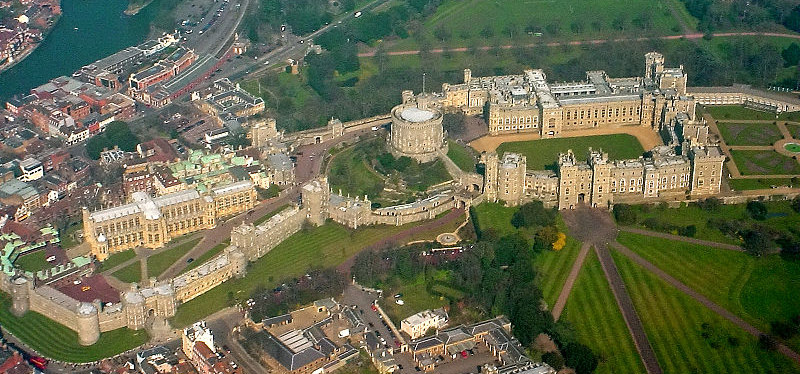 Windsor Castle from above