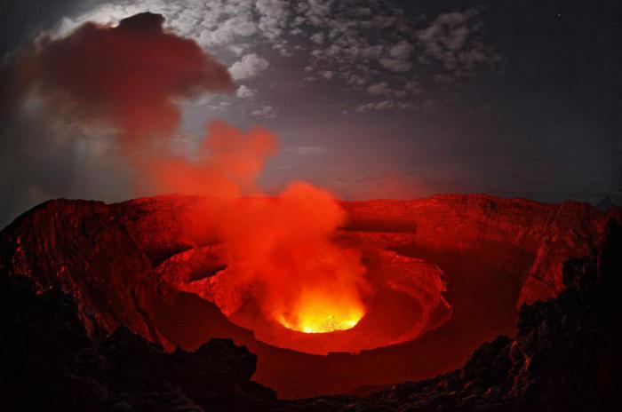 опасные вулканы африки