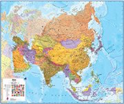 Armenia On a Large Wall Map of Asia