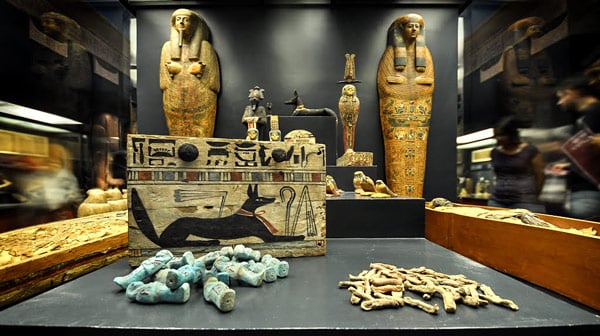 Григорианский Египетский музей скульптуры экспонаты