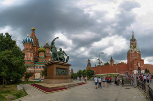 Красная площадь в Москве