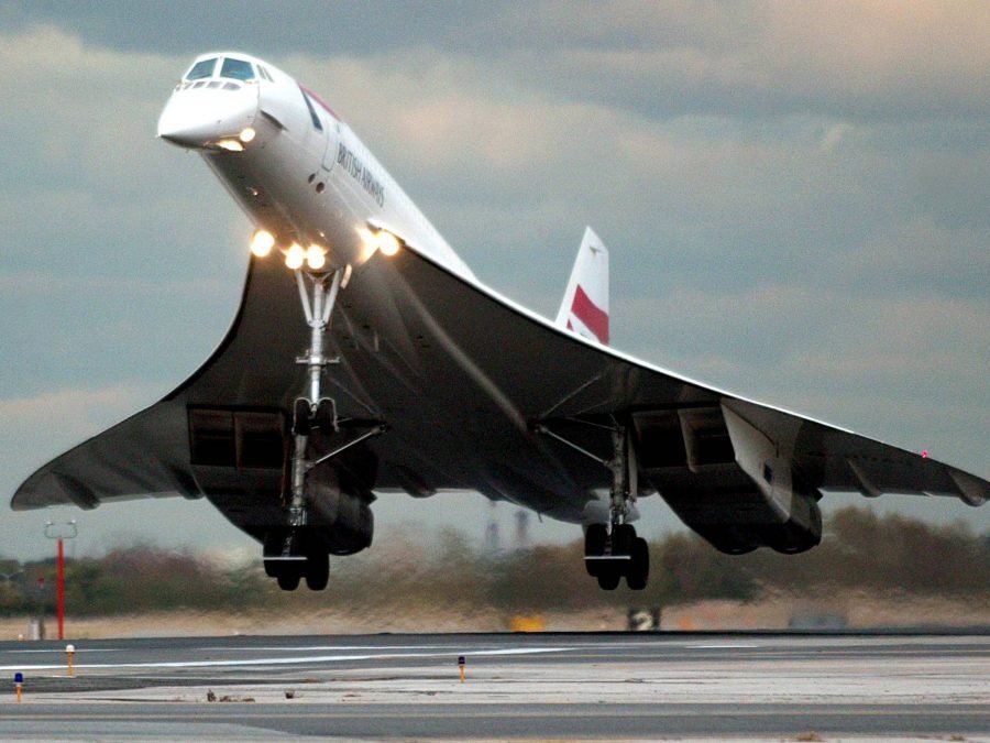 Concorde с заостренным носом