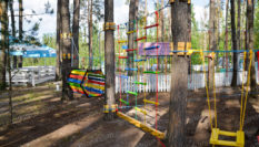 Children’s rope park LAZALKA, Zhytomyr 2018