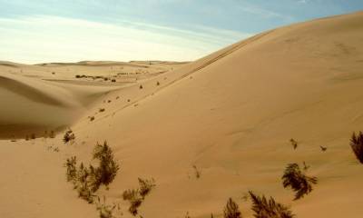 Пустыня Гоби на карте