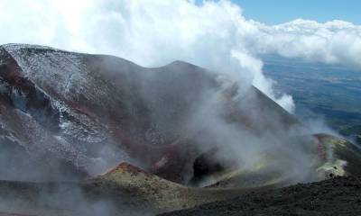 координаты вулкана Этна