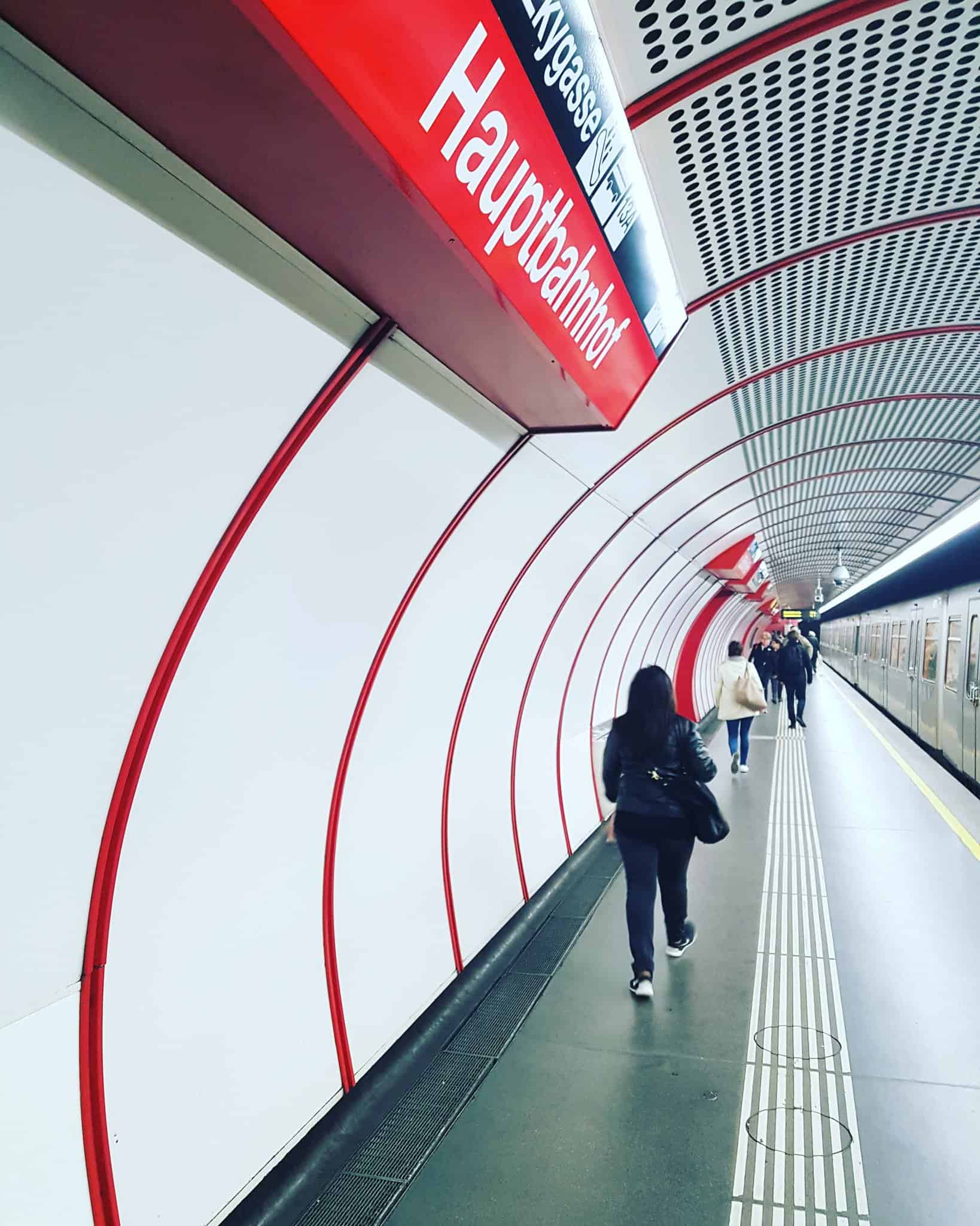 Linie U1 Hauptbahnhof Wien