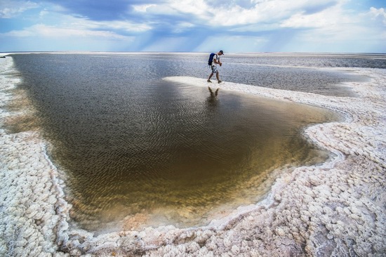Baskunchak - a unique salt lake, Russia, photo 1