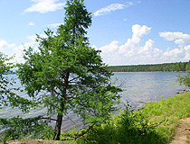 Lake in Zabaykalsky krai