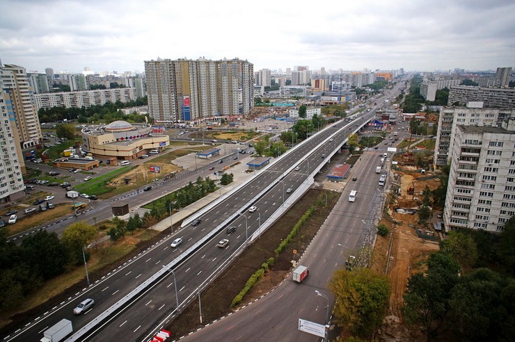 Варшавское шоссе в городе Москва