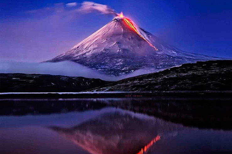 Ключевской — вулкан с ужасным характером