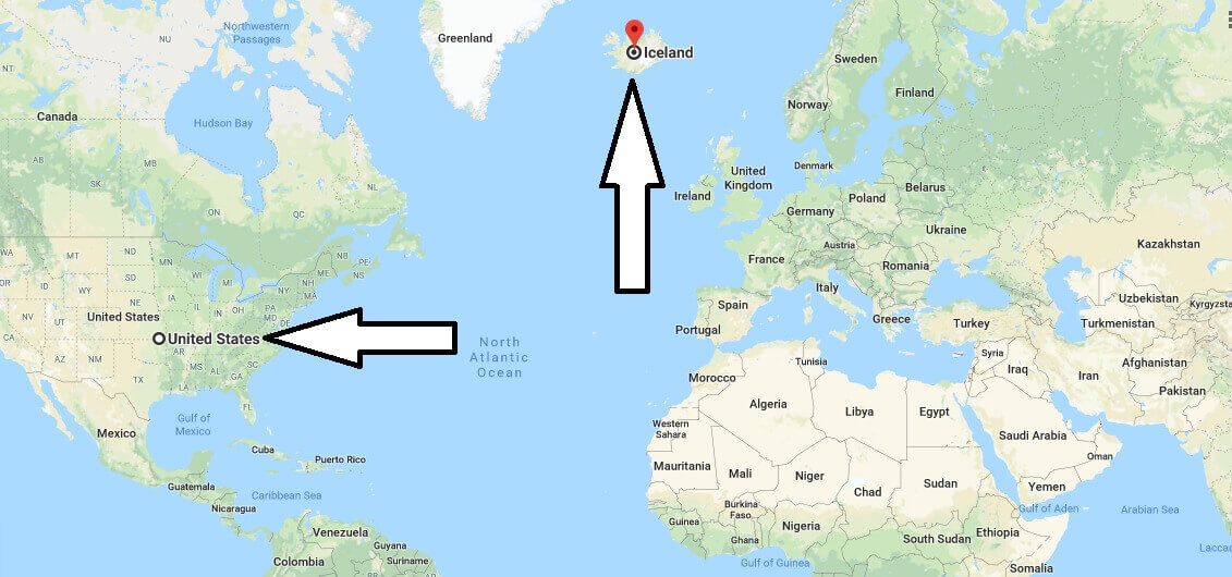 Where is Iceland - Where is Iceland Located in The World - Iceland Map
