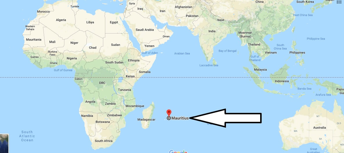 Where is Mauritius - Where is Mauritius Located in The World - Mauritius Map