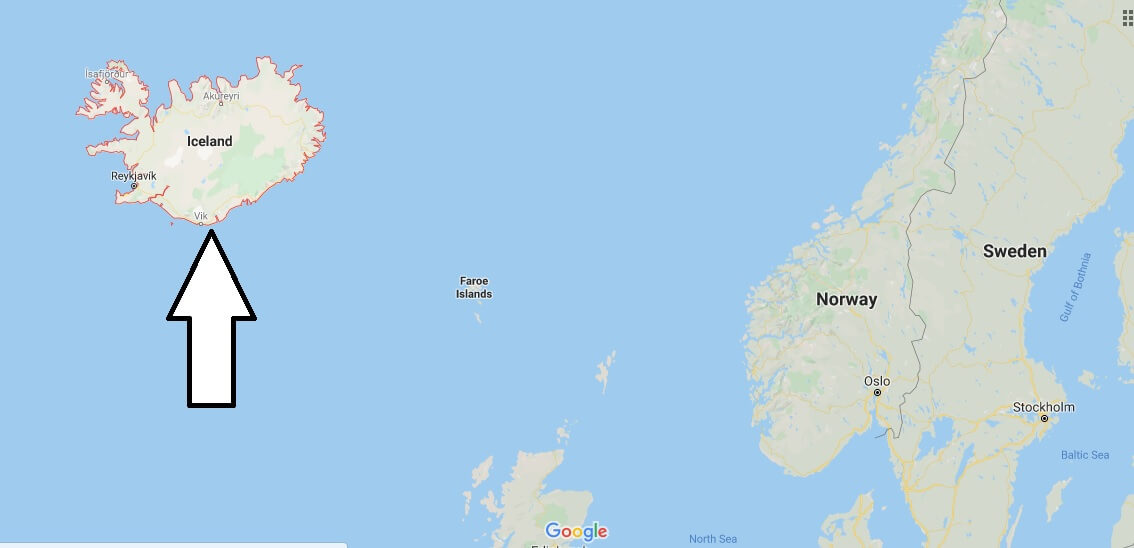 Iceland on Map