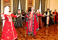 Ball at opening ceremony of Mir Castle 