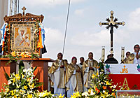 Celebrations in honor of the 400th anniversary of Budslav Mother of God icon