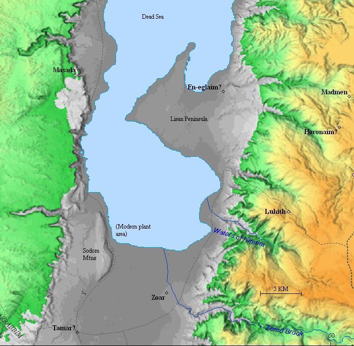 Мертвое море фото на карте