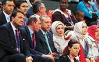 Эрдоган с супругой посетили матч женской баскетбольной команды Турции